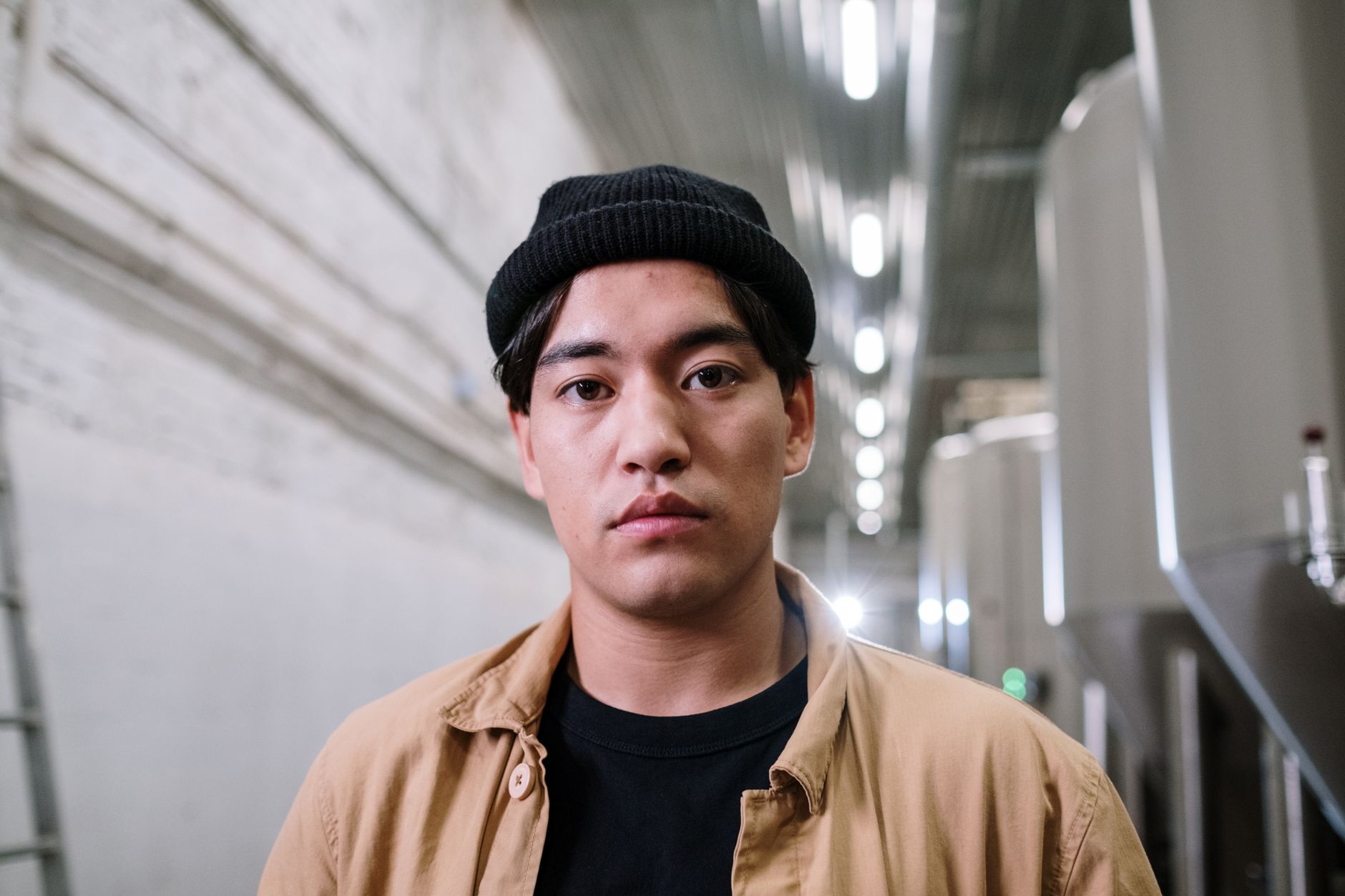Dockhand Beanie — merino rib knit beanie